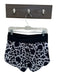 Outdoor Voices Size M Black & White Recycled Polyester Blend Waist Band Shorts Black & White / M