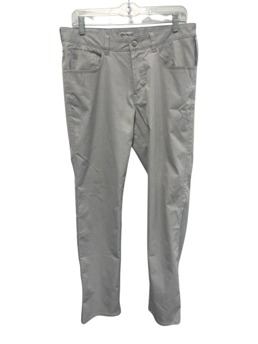 Vuori Size Est 32 Brown Cotton Blend Cordouroy Slim Khakis Men's Pants Brown / Est 32