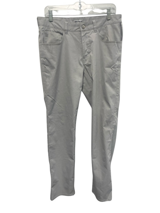 Vuori Size Est 32 Brown Cotton Blend Cordouroy Slim Khakis Men's Pants Brown / Est 32