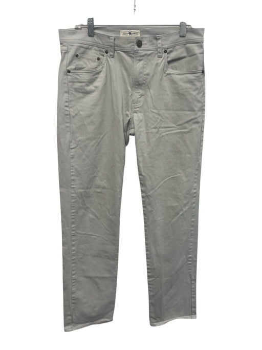 Onward Reserve Size 33 Beige Cotton Blend Solid Slim Khakis Men's Pants Beige / 33