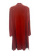 skies are blue Size L Red Polyester Blend Velvet Lapel Duster Jacket Red / L