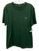 Dolce & Gabbana Size 54 Green Cotton Solid T shirt Crew Men's Short Sleeve Green / 54