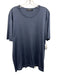 Dolce & Gabbana Size 52 Blue Cotton Heathered T shirt Crew Men's Short Sleeve Blue / 52