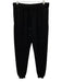 Maison Montagut Size M Black Cashmere Solid Jogger Knit Men's Pants Black / M