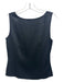 St. John Size S Black Triacetate Blend Satin Sleeveless Darted Cami Top Black / S