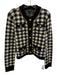 Generation Love Size M Black & White Acrylic Blend Gold hardware Knit Sweater Black & White / M