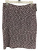 St. John Size 4 White, Pink, Black Wool & Rayon Long Sleeve Knit Skirt Set White, Pink, Black / 4