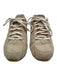 Adidas Shoe Size 8 Beige Suede Upper Round Toe Swirls Lace Up Low Top Sneakers Beige / 8
