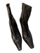 Stuart Weitzman Shoe Size 10 Black Leather Ankle Bootie Side Buckle Boots Black / 10