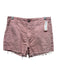 Paige Size 27 Pink Cotton & Lyocell Zip Fly Frayed Hem Pockets Shorts Pink / 27