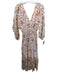 Perry Walker Size 1 White, Yellow, Multi Cotton Bird Print Smocked Detail Dress White, Yellow, Multi / 1