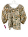 Loeffler Randall Size Medium Yellow, Green, Beige Linen Floral Pleated Skirt Set Yellow, Green, Beige / Medium