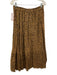 India Collection Emerson Fry Size S/M Brown & Black Cotton Long Sleeve Skirt Set Brown & Black / S/M