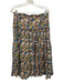 Apiece Apart Size S/M Blue, Pink, Yellow Cotton Long puff sleeve Midi Skirt Set Blue, Pink, Yellow / S/M