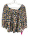 Apiece Apart Size S/M Blue, Pink, Yellow Cotton Long puff sleeve Midi Skirt Set Blue, Pink, Yellow / S/M