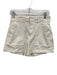 Pistola Size 27 Cream White Cotton Blend High Rise Patch Pocket Shorts Cream White / 27