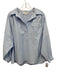 Hunter Bell Size Small Light Blue Polyester Blend Long Sleeve Patch Pocket Top Light Blue / Small