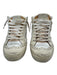 Golden Goose Shoe Size 37 White, Gold, Pink Leather Upper Round Toe Sneakers White, Gold, Pink / 37