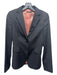 Boss Hugo Boss Size 6 gray & pink Virgin Wool Blend Vertical Pinstripe Jacket gray & pink / 6