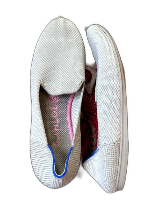 Rothy's Shoe Size 7 Bone Recycled Plastic Round Toe Flats Bone / 7