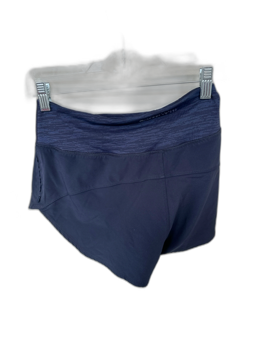 Outdoor Voices Size XS Navy Recycled Polyester Blend Heathered Waist band Shorts Navy / XS