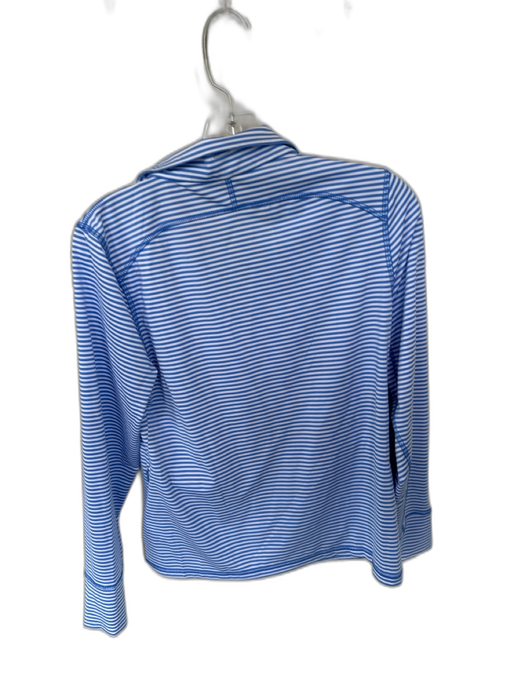 Vineyard vines Size XS Blue & White Polyester Blend Long Sleeve Striped Jacket Blue & White / XS