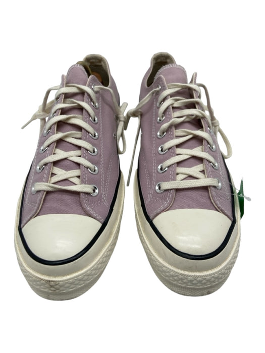 Converse Shoe Size 10.5 Purple & White Canvas Solid Sneaker Men's Shoes 10.5