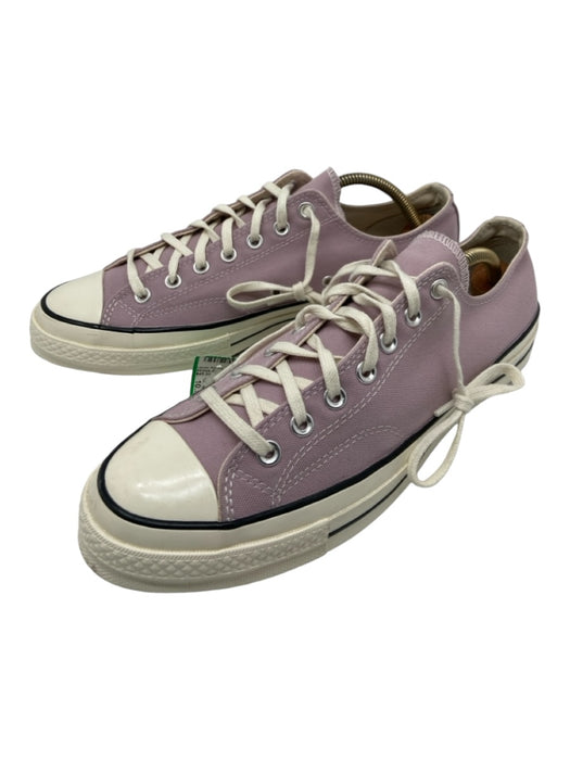 Converse Shoe Size 10.5 Purple & White Canvas Solid Sneaker Men's Shoes 10.5