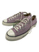 Converse Shoe Size 10.5 Purple & White Canvas Solid Sneaker Men's Shoes 10.5