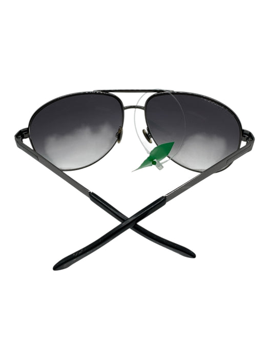 Gucci Black & Silver Men's Sunglasses Black & Silver