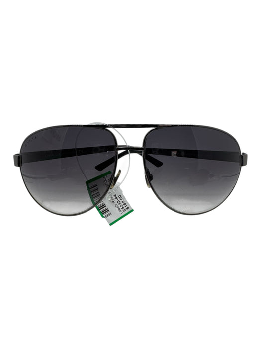 Gucci Black & Silver Men's Sunglasses Black & Silver