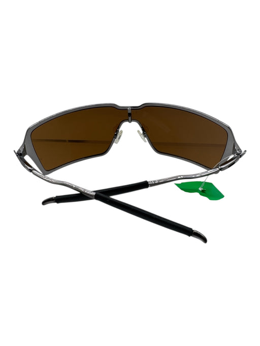 Oakley AS IS Silver & Brown Men's Sunglasses Silver & Brown