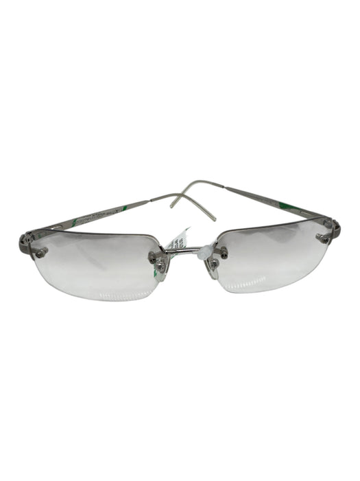 Emporio Armani Clear & Silver Men's Sunglasses Clear & Silver