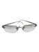 Emporio Armani Clear & Silver Men's Sunglasses Clear & Silver