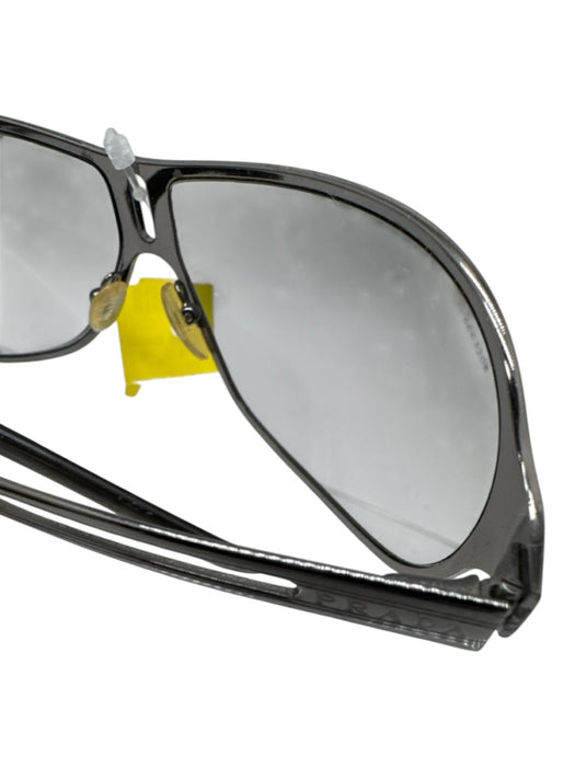 Prada AS IS Silver Men's Sunglasses Silver