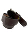 Ferragamo Brown Leather Solid Men's Belt Brown