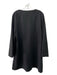 Pomander Place Size XL Black Polyester Blend V Neck 3/4 Sleeve Dress Black / XL