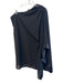 Venus Size 2 Black Polyester Off Shoulder solid color Side Zip Lined Dress Black / 2