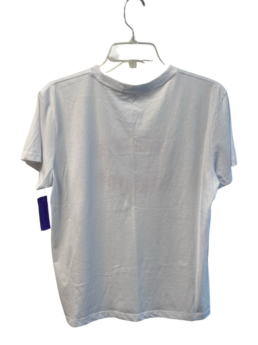 Favorite Daughter Size M White & Red No Fabric Tag Short Sleeve Round Neck Top White & Red / M