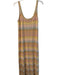Lisa Todd Size S Orange Multi Cotton Blend Knit Tye Dye Sleeveless Dress Orange Multi / S