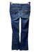 Hudson Size Est 25 Dark Wash Rayon Blend Flare Hem Button & Zipper Jeans Dark Wash / Est 25