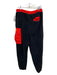Jordan Size L Black Fleece Solid Jogger Men's Pants L