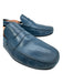 Tods Shoe Size 9 AS IS Blue Leather Solid loafer Men's Shoes Blue / 9