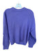 Zara Size S Purple Acrylic Knit Long Sleeve Sweater Purple / S