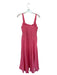 A.L.C. Size 8 Coral Pink Linen Blend Sleeveless Back Zip Maxi Dress Coral Pink / 8