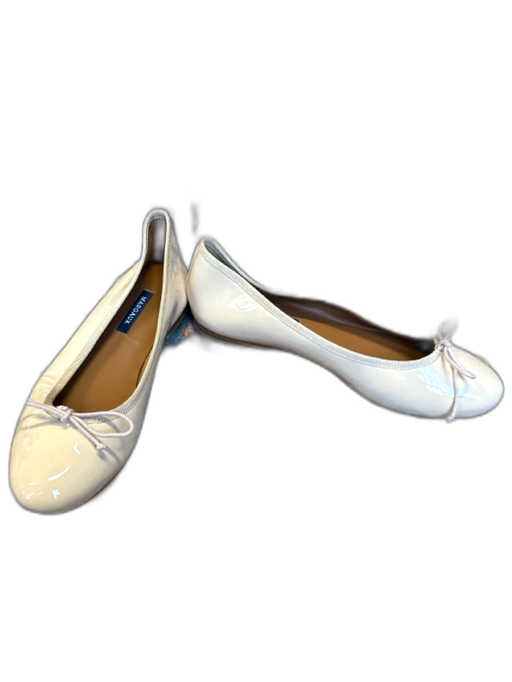 Margaux Shoe Size 41.5 nude Patent Leather Bow Ballet Flats nude / 41.5
