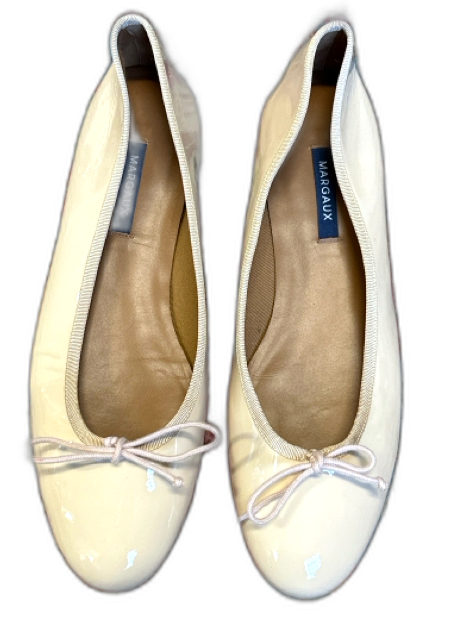 Margaux Shoe Size 41.5 nude Patent Leather Bow Ballet Flats nude / 41.5