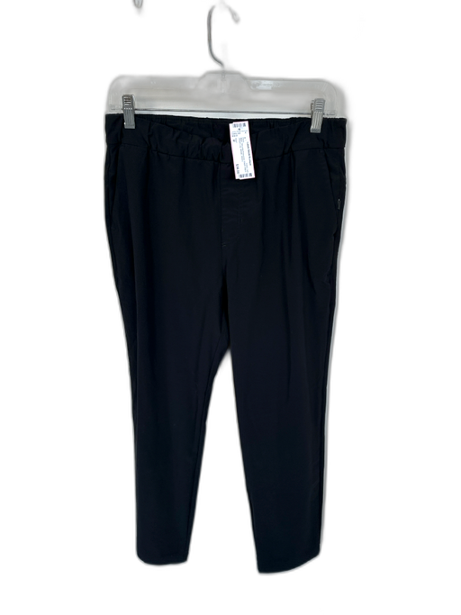 Vuori Size M Black Recycled Polyamide Elastic Waist Straight Leg Athletic Pants Black / M