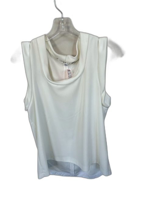 Trina Turk Size M Ivory Polyester Sleeveless Top Ivory / M