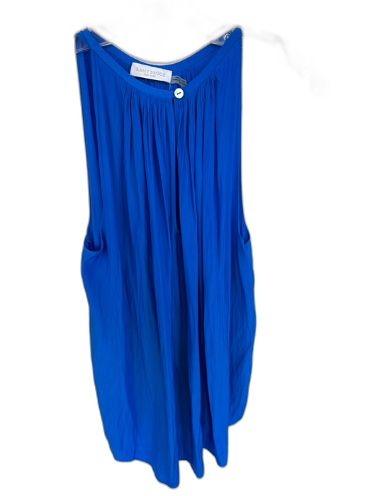 Ramy Brook Size S Electric Blue Polyester Sleeveless Top Electric Blue / S